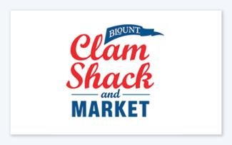 Logo Blount Clam Shack and Market