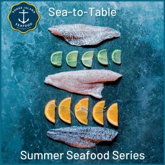 Sea to Table Summer Seafood Series Cookbook Cover