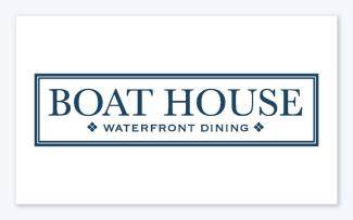 Logo Boat House Waterfront Dining