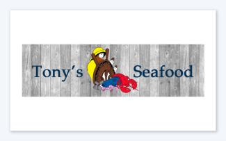 Logo for Tony's Seafood
