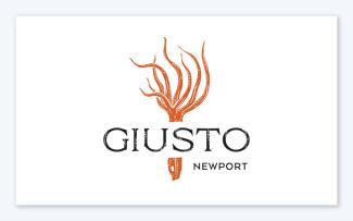 Logo for Giusto Restaurant in Newport