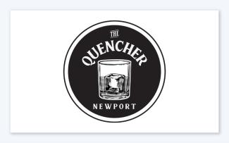 Logo for The Quencher in Newport