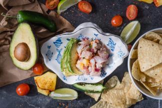 Scup ceviche