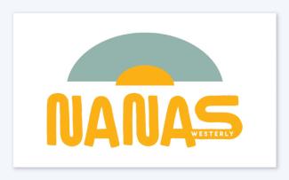 Logo for Nana's Restaurant in Westerly