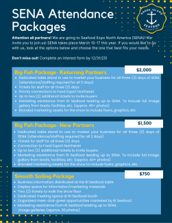 SENA package flyer 2026